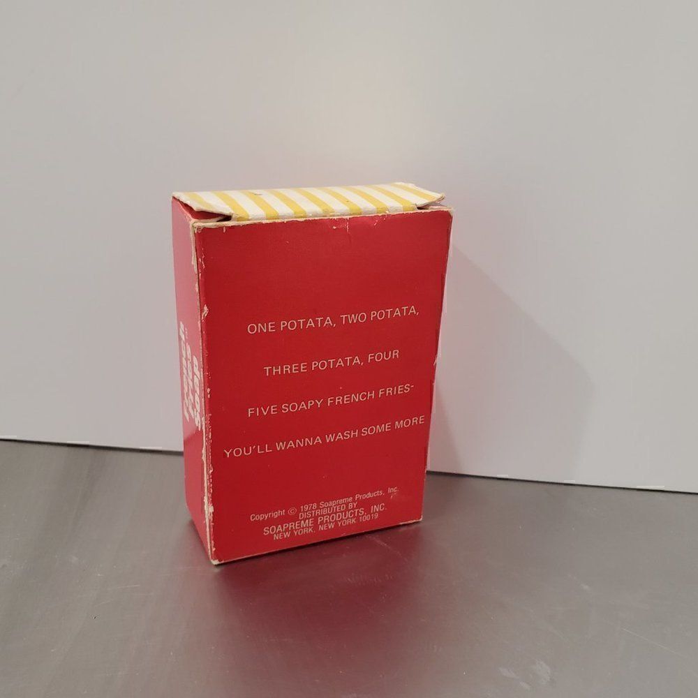 VINTAGE 1978 FRENCH FRIES SOAP - Picture 4 of 5